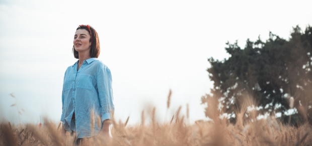 woman out in nature