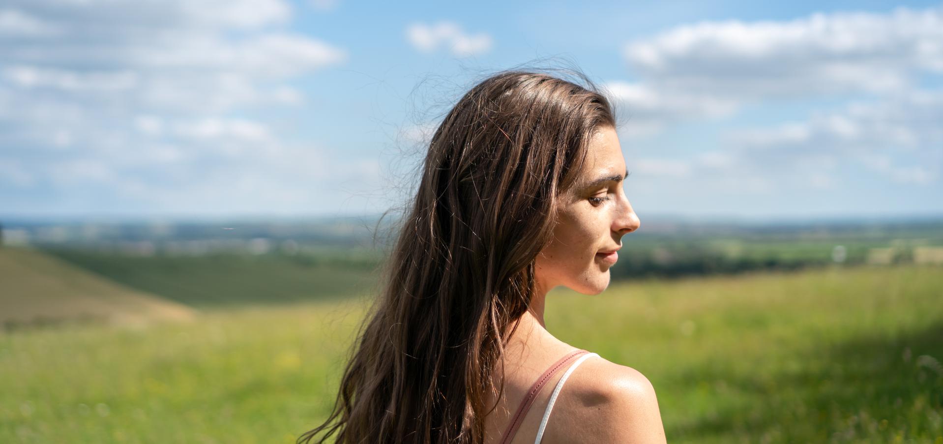 woman outside