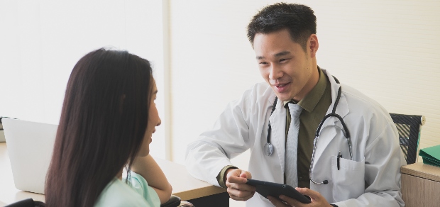 doctor with his patient